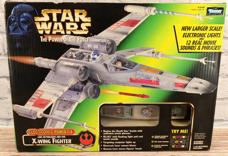 Star Wars Potf Electronic X Wing Fighter