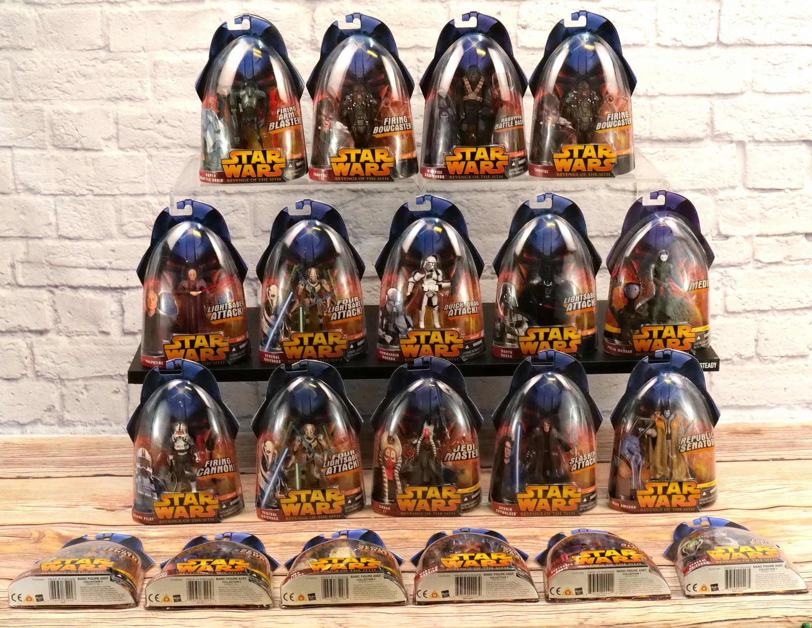 Lot of 20 Star Wars ROTS 3.75" Action Figures (1 of 13)