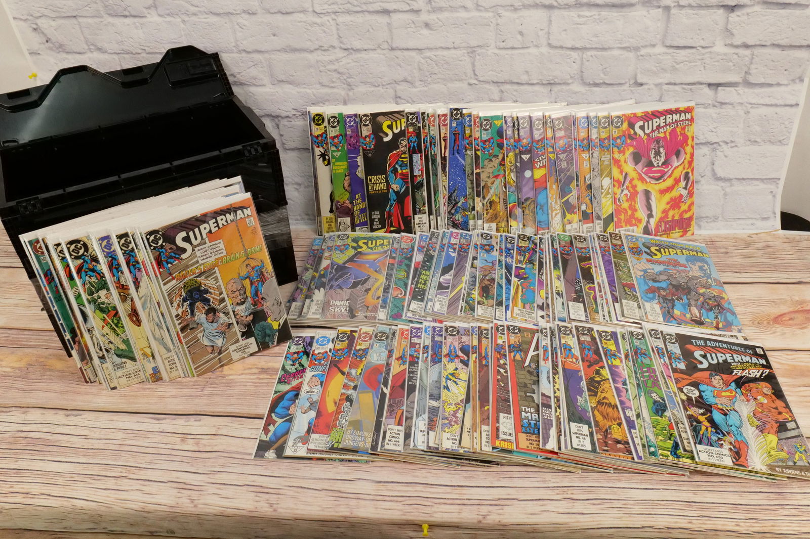Short Box of 80's and 90's Superman Comics (1 of 9)
