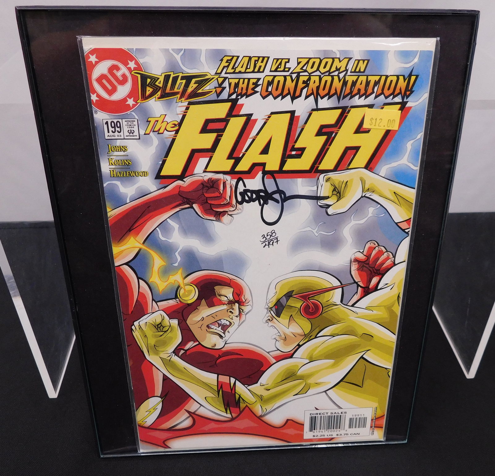 Geoff Johns Signed The Flash #199 (1 of 5)
