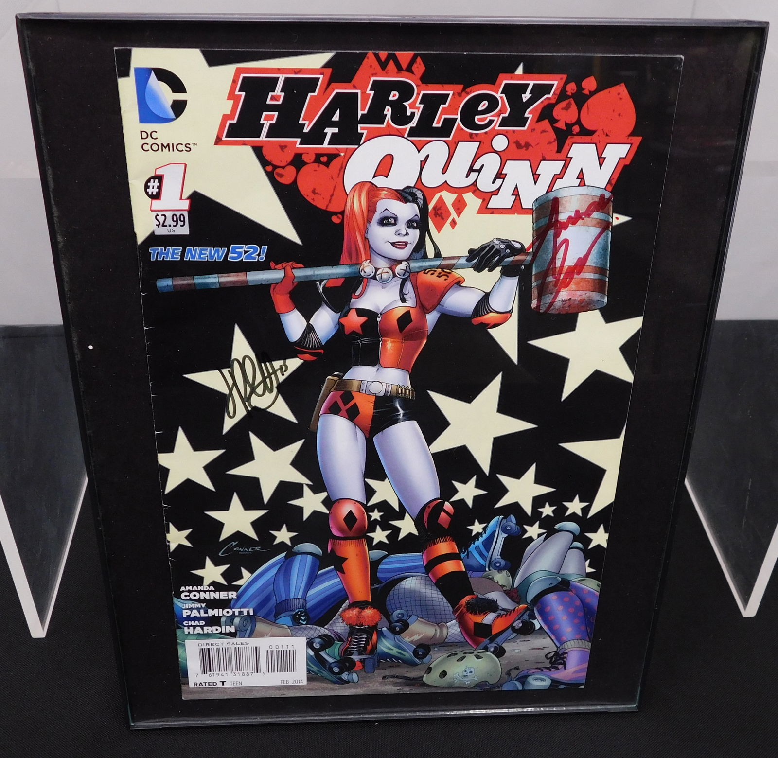 Jimmy Palmiotti Signed Harley Quinn #1 (1 of 6)