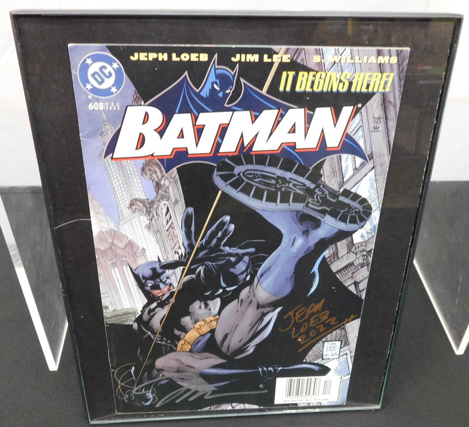 Batman #608 Comic Signed by Jim Lee & Loeb (1 of 4)