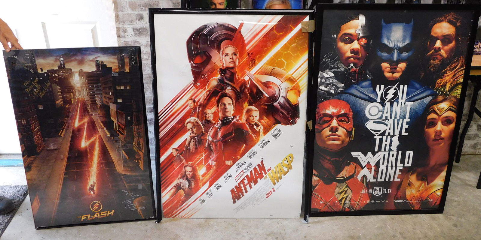 Lot of 3 Autographed Posters (1 of 8)