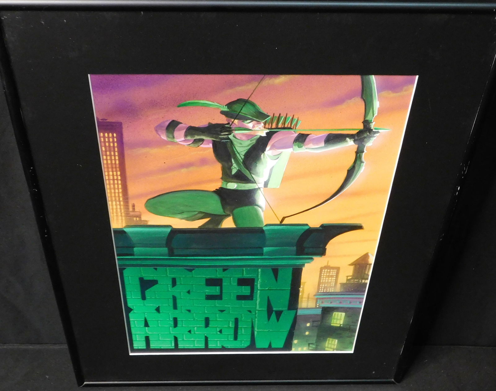 Kevin Smith's Green Arrow Original Comic Cover Art - Issue #11 (1 of 5)