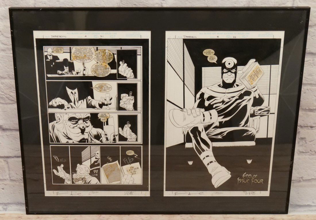 Original Comic Book Art - Daredevil Issue #4 Pages 21 and 22 (1 of 9)
