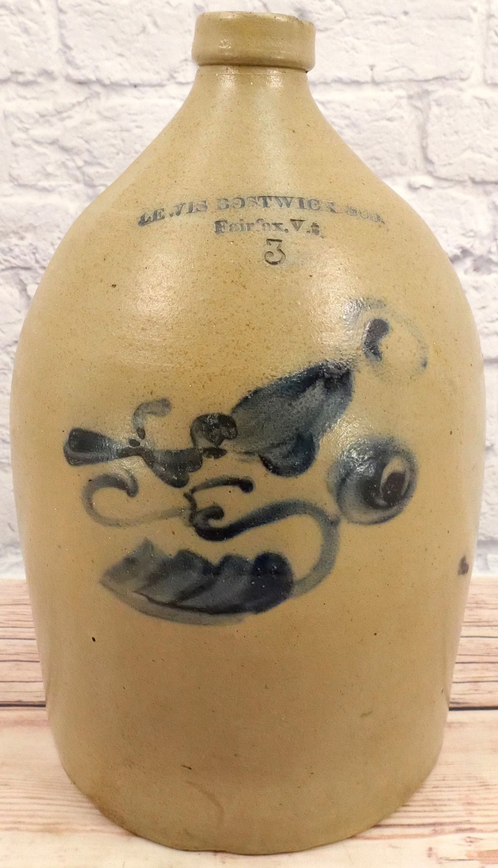 Lewis Bostwick & Co. Fairfax 3 Gallon Jug (1 of 8)