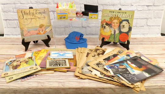 Group Lot of Collectibles: Group Lot of Collectibles including Vintage New York Mets Ball Cap, Matchbox Boxes ONLY - Greyhound Bus #66 and Ambulance #14, Vintage Rubber Car, Vintage Disney Cake Toppers, Bakelite Poker Chips, an