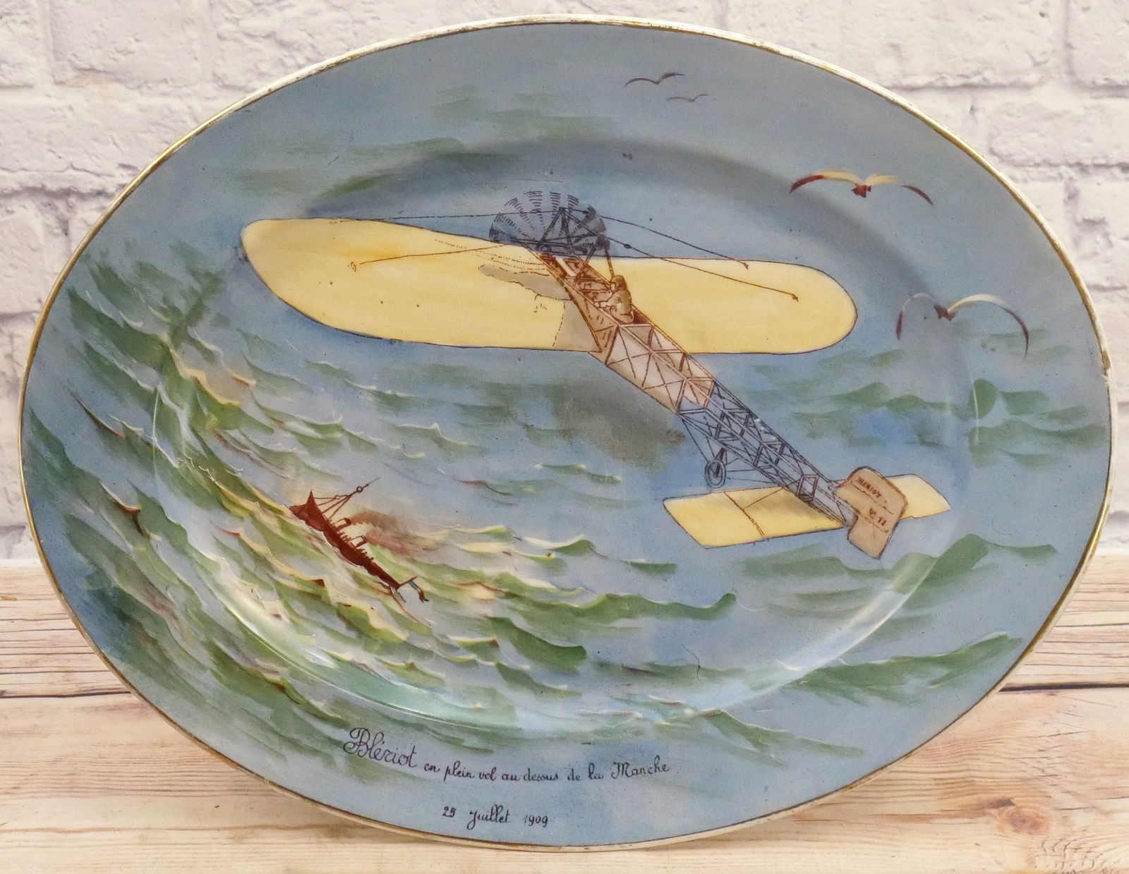 Antique Limoges Hand Painted Charger (1 of 4)