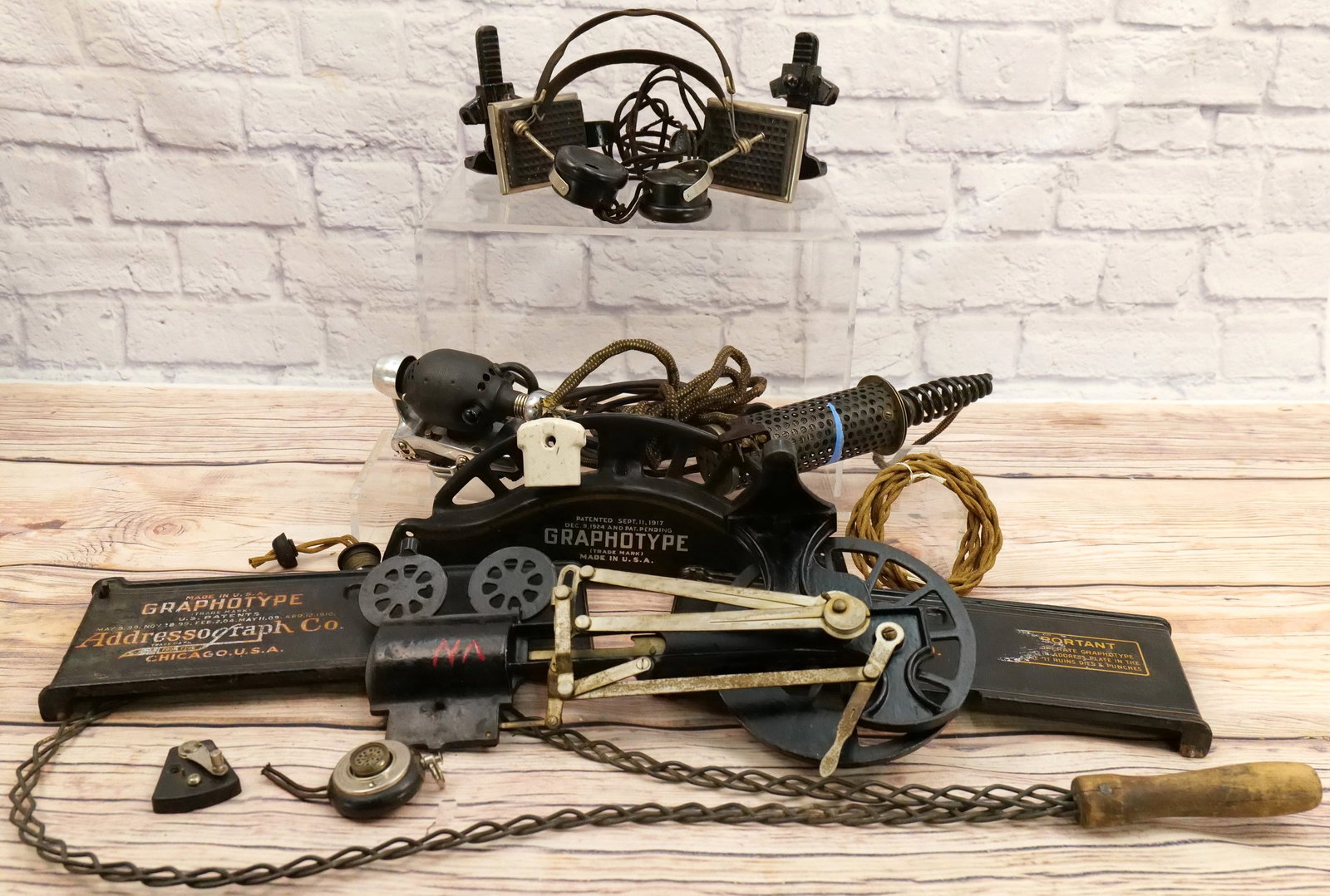 Group Lot of Industrial Era Related Items (1 of 5)