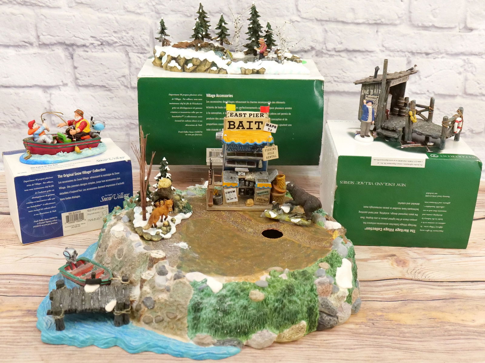 Lot of Department 56 Accessories (1 of 7)