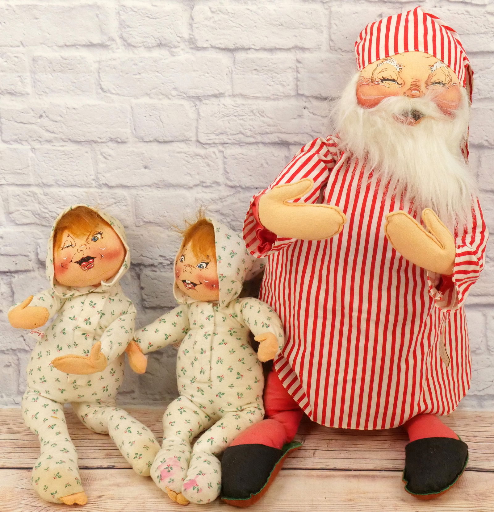 Lot of 3 Annalee Christmas Figures (1 of 8)