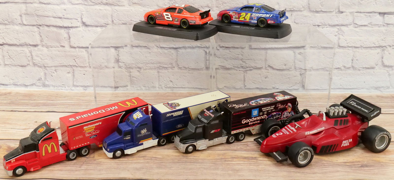 Lot of 6 Racing Themed Novelty Telephones (1 of 7)