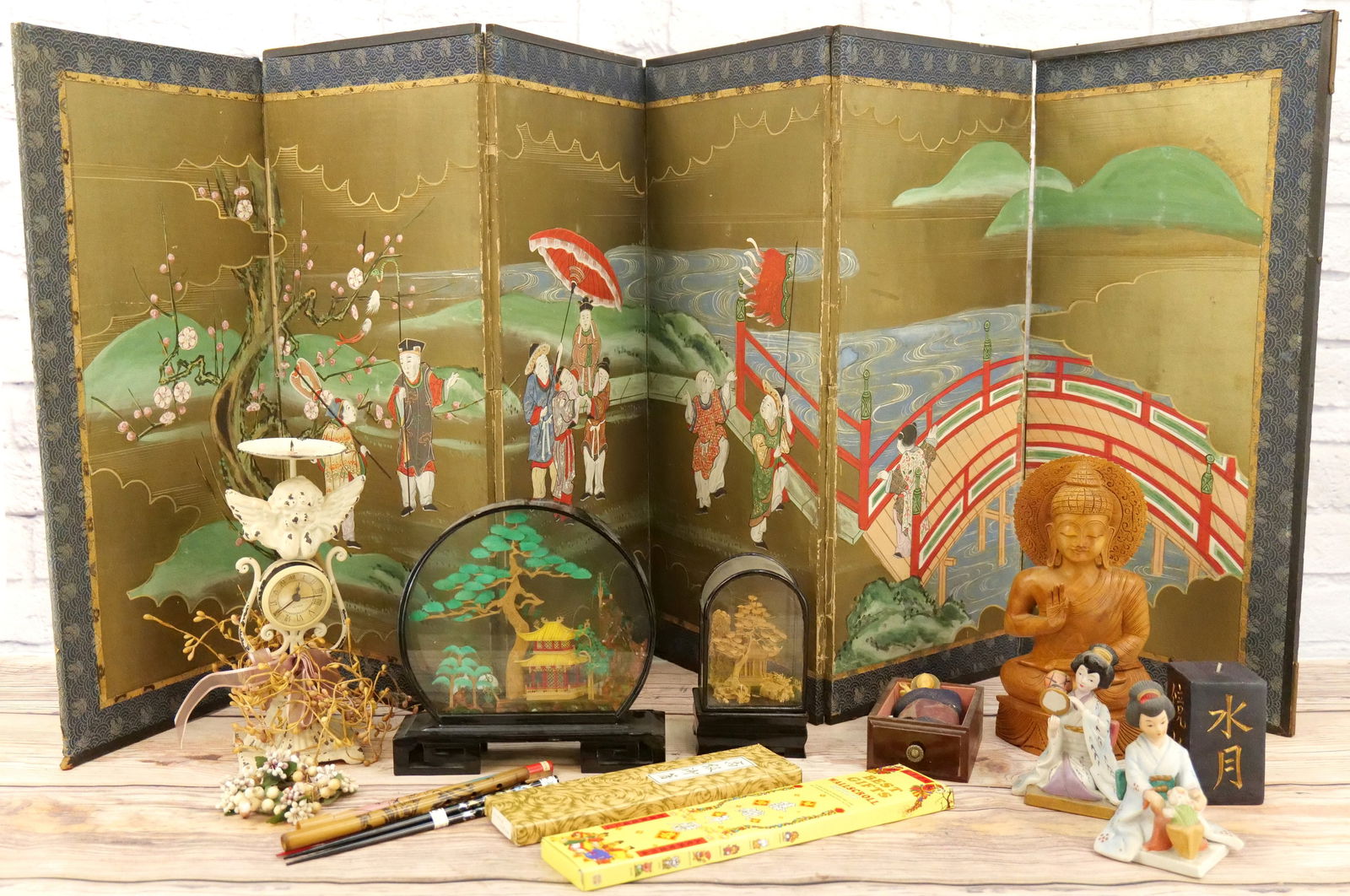 Lot of Mixed Collectibles - Many Asian Themed (1 of 11)
