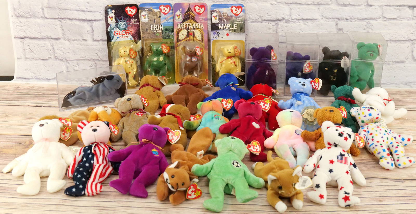 Lot Of Beanie Babies Auction