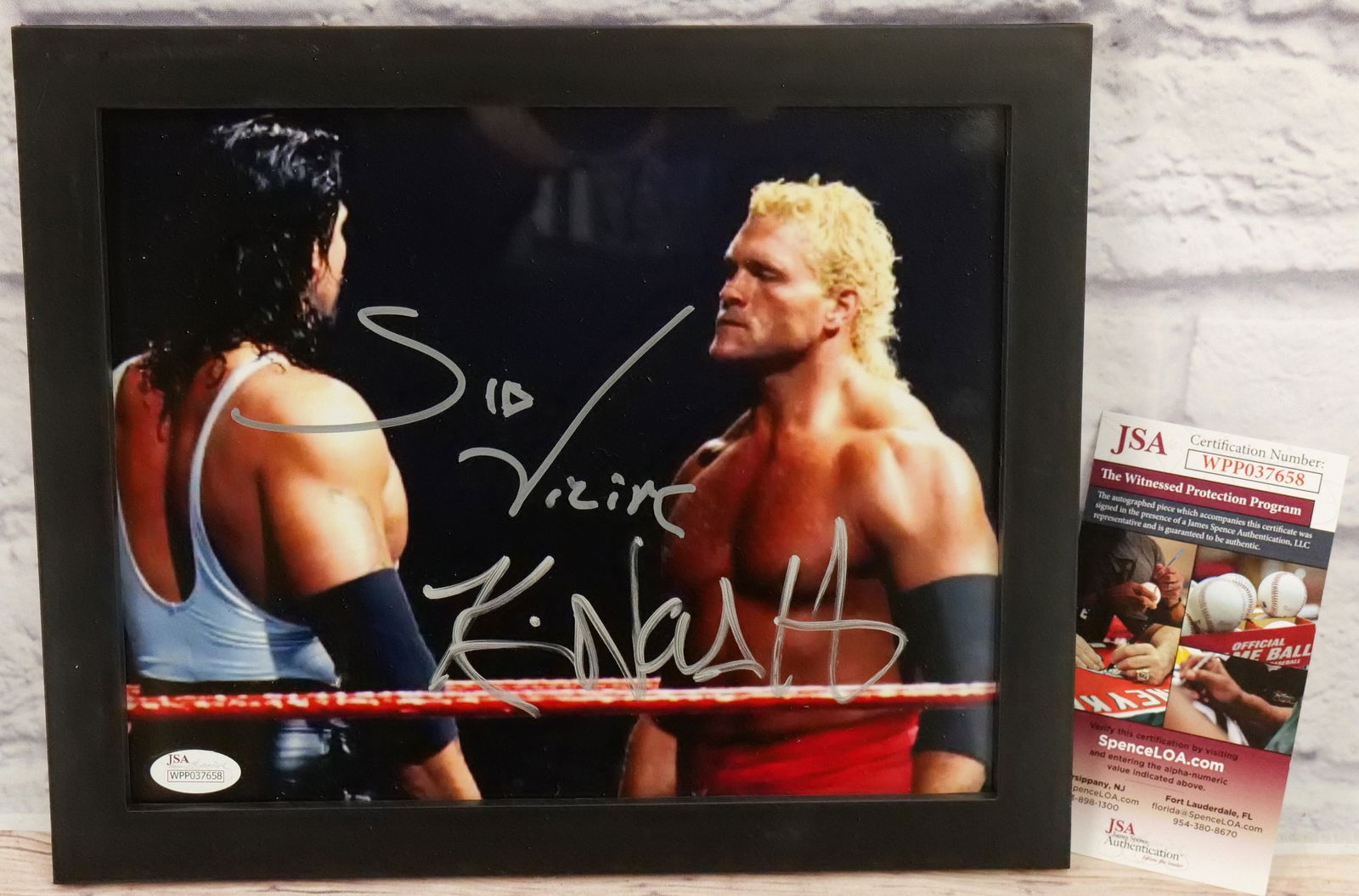 Sid Vicious & Kevin Nash Autographed Photo (1 of 7)