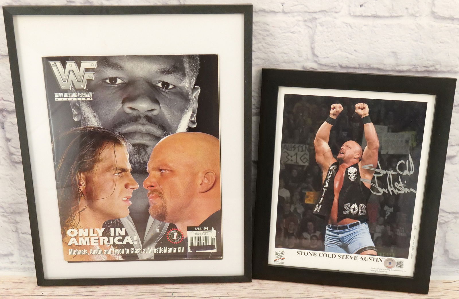 Lot of Stone Cold Wrestling Items (1 of 5)