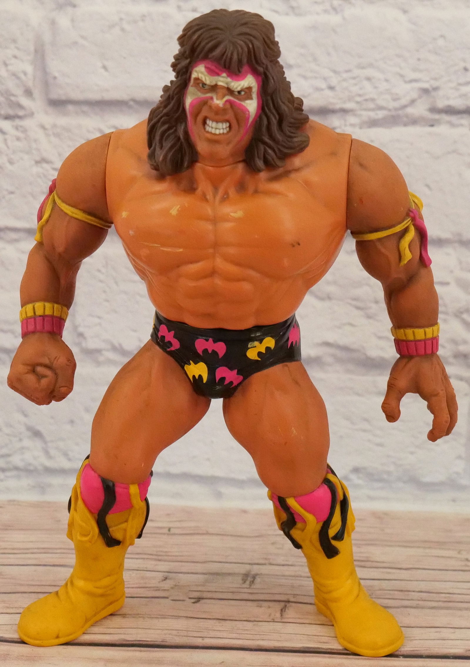 WWF Hasbro Talking Ultimate Warrior 12" Figure (1 of 6)