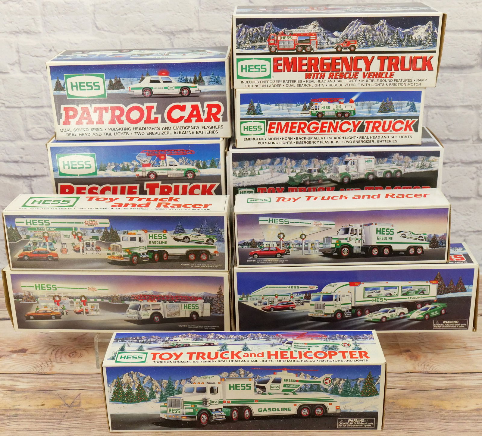 Lot of 10 Hess Trucks (1 of 6)