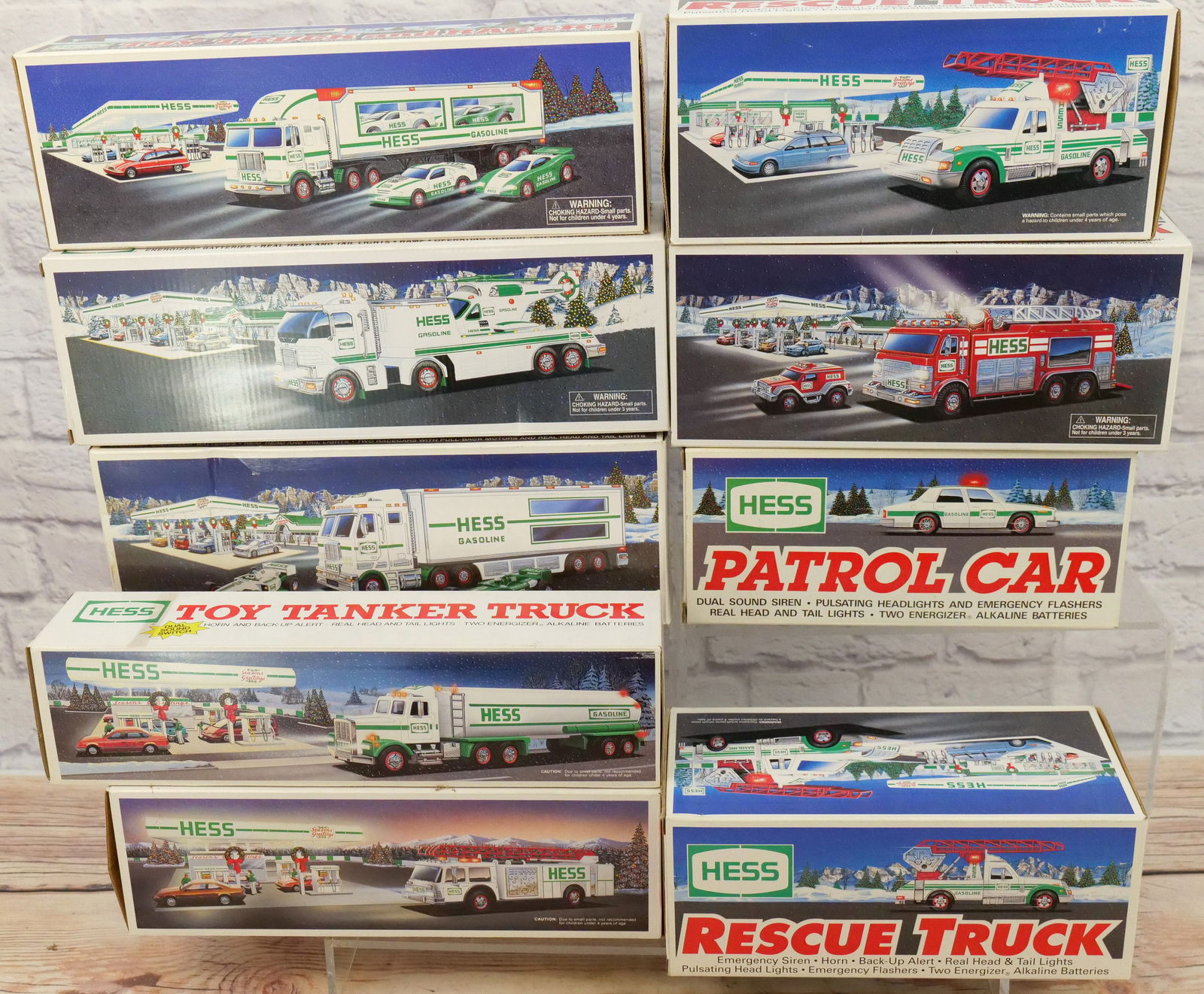 Lot of 9 Hess Trucks (1 of 5)