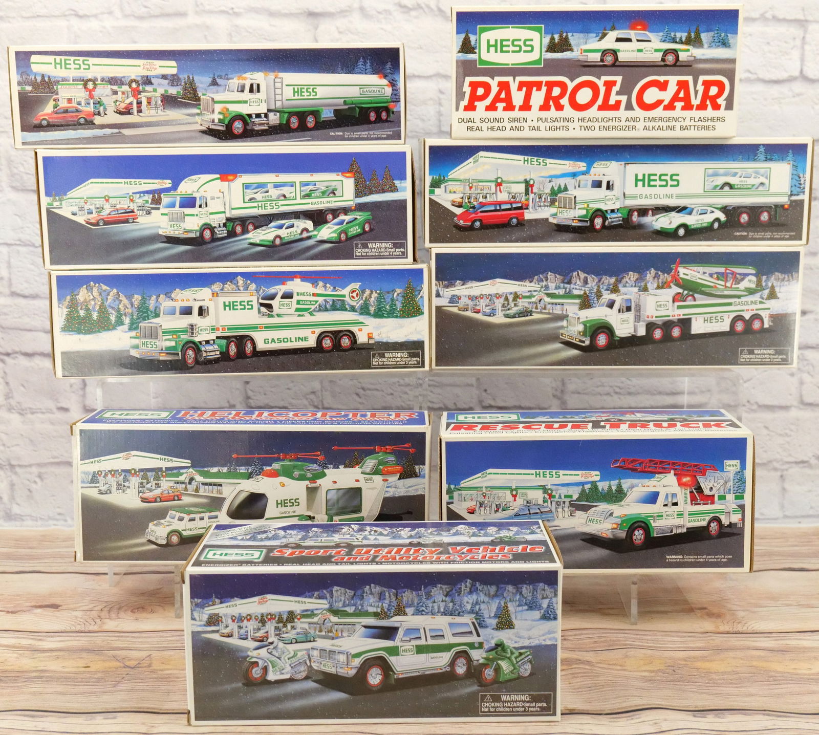 Lot of 9 Hess Trucks (1 of 5)