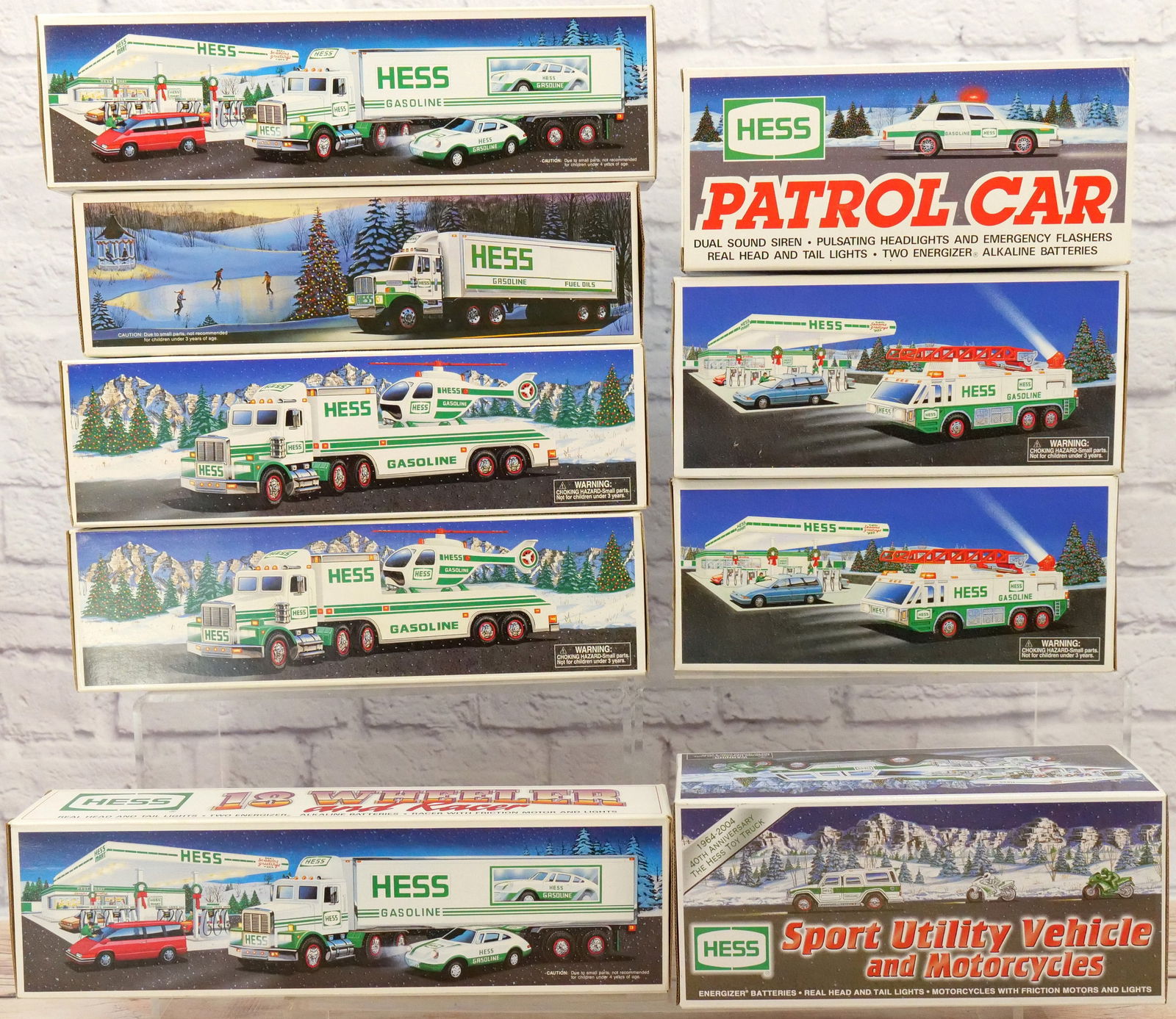 Lot of 9 Hess Trucks (1 of 5)