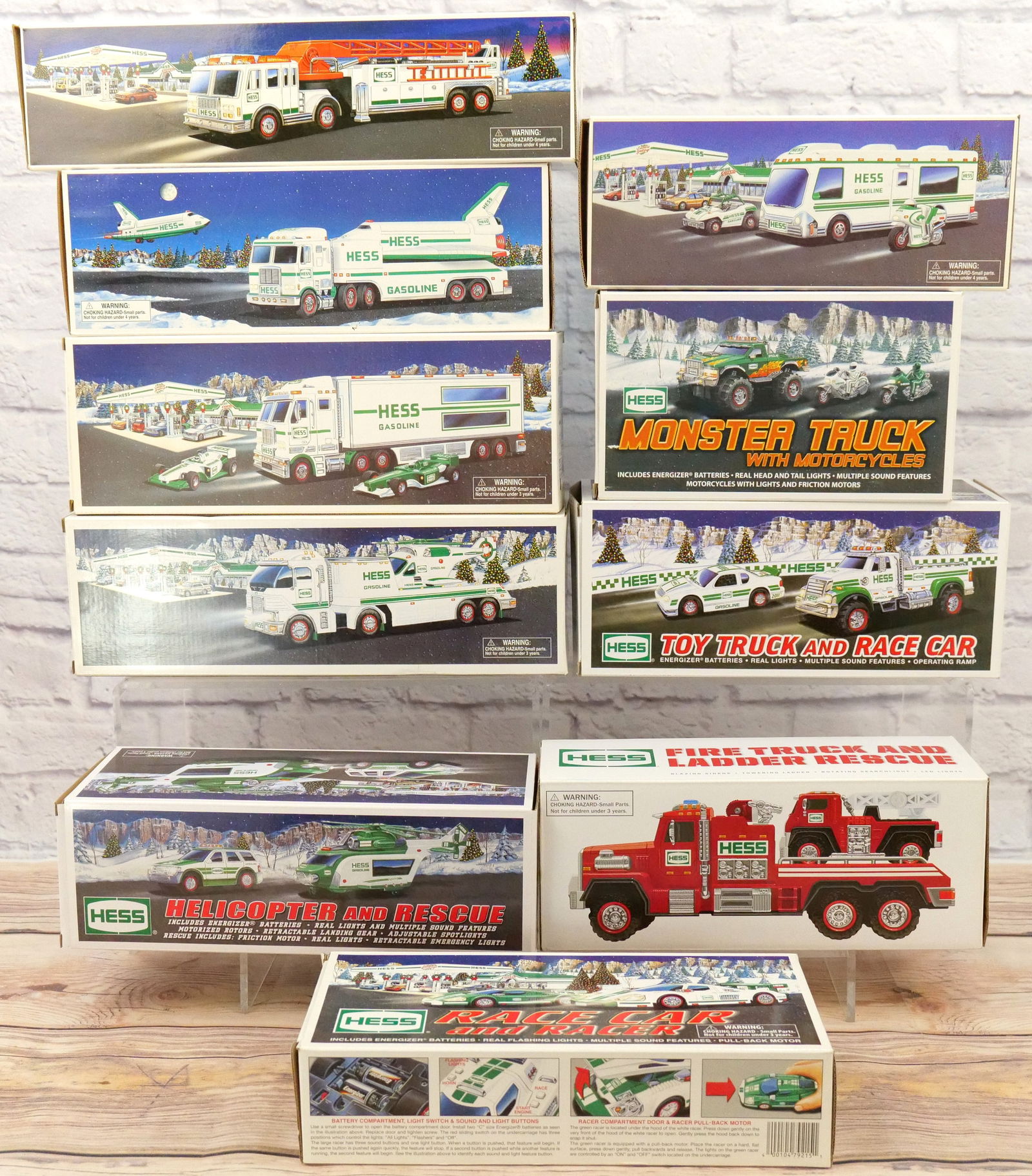 Lot of 10 Hess Trucks (1 of 4)