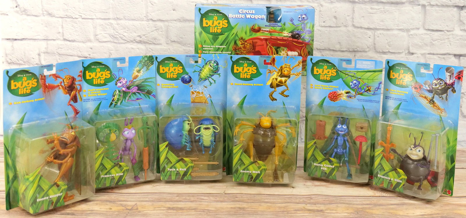 Lot of Disney Pixar A Bugs Life Action Figures (1 of 10)