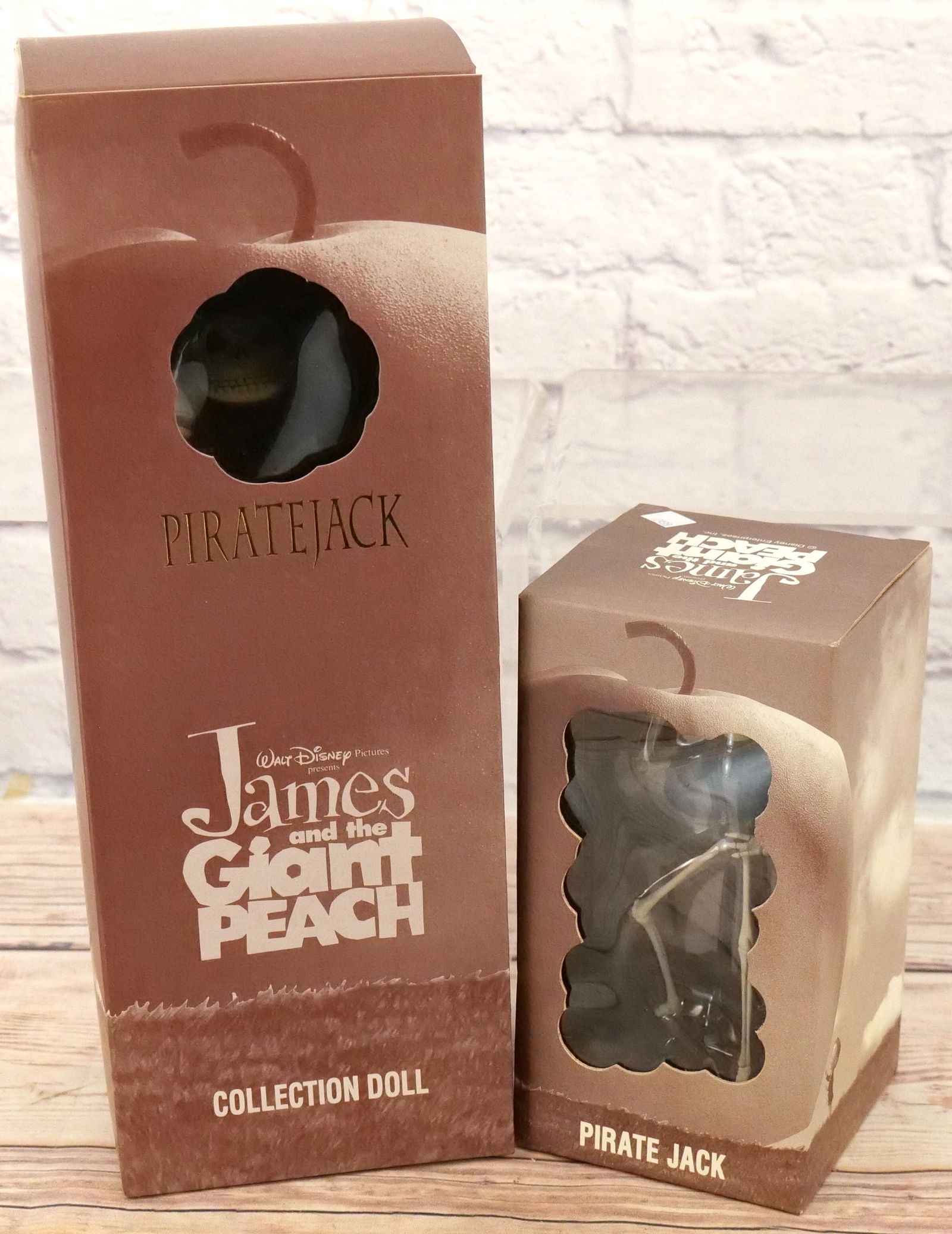 Lot of 2 James and the Giant Peach Pirate Jack Figures (1 of 8)