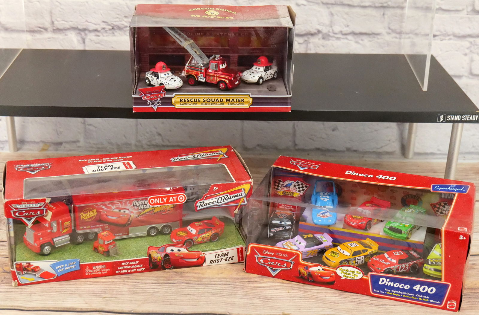 Lot of 3 Disney Pixar Cars Gift Pack Diecast Car Sets (1 of 9)