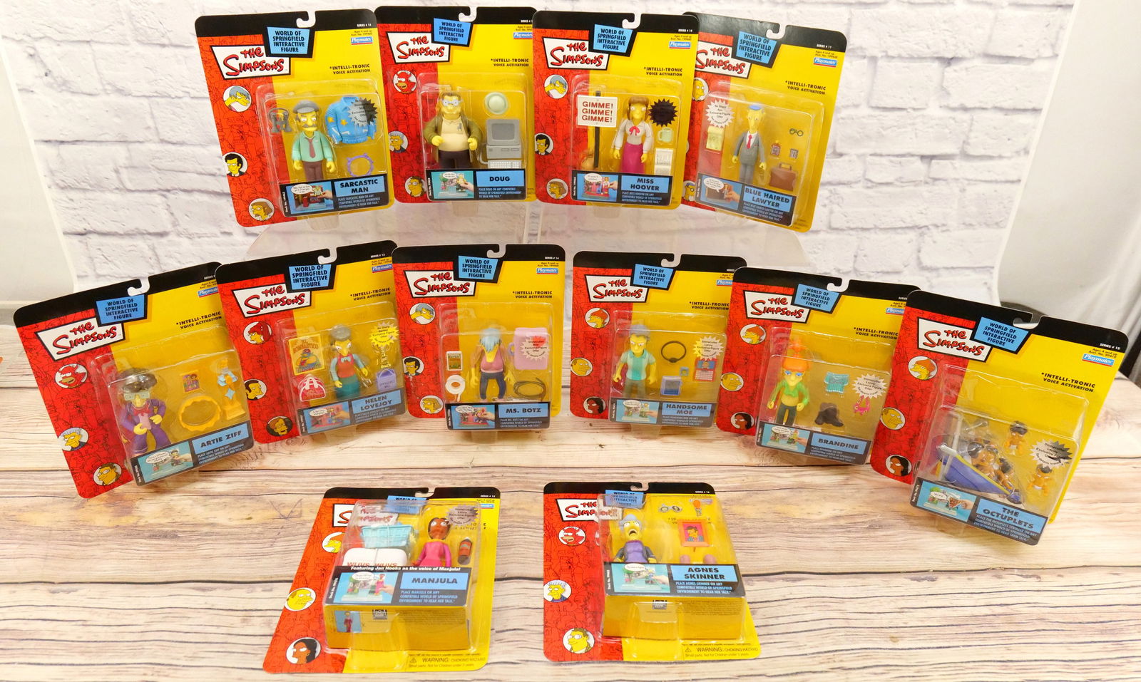 Lot of 12 The Simpsons Interactive Figures (1 of 11)