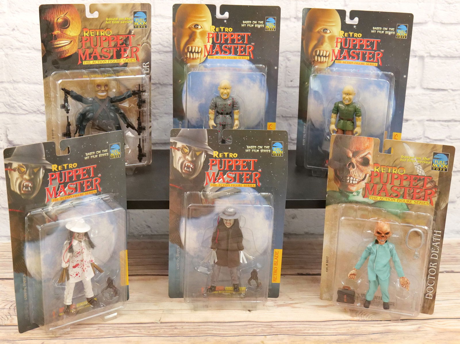 Lot of 6 Retro Puppet Master Action Figures (1 of 12)