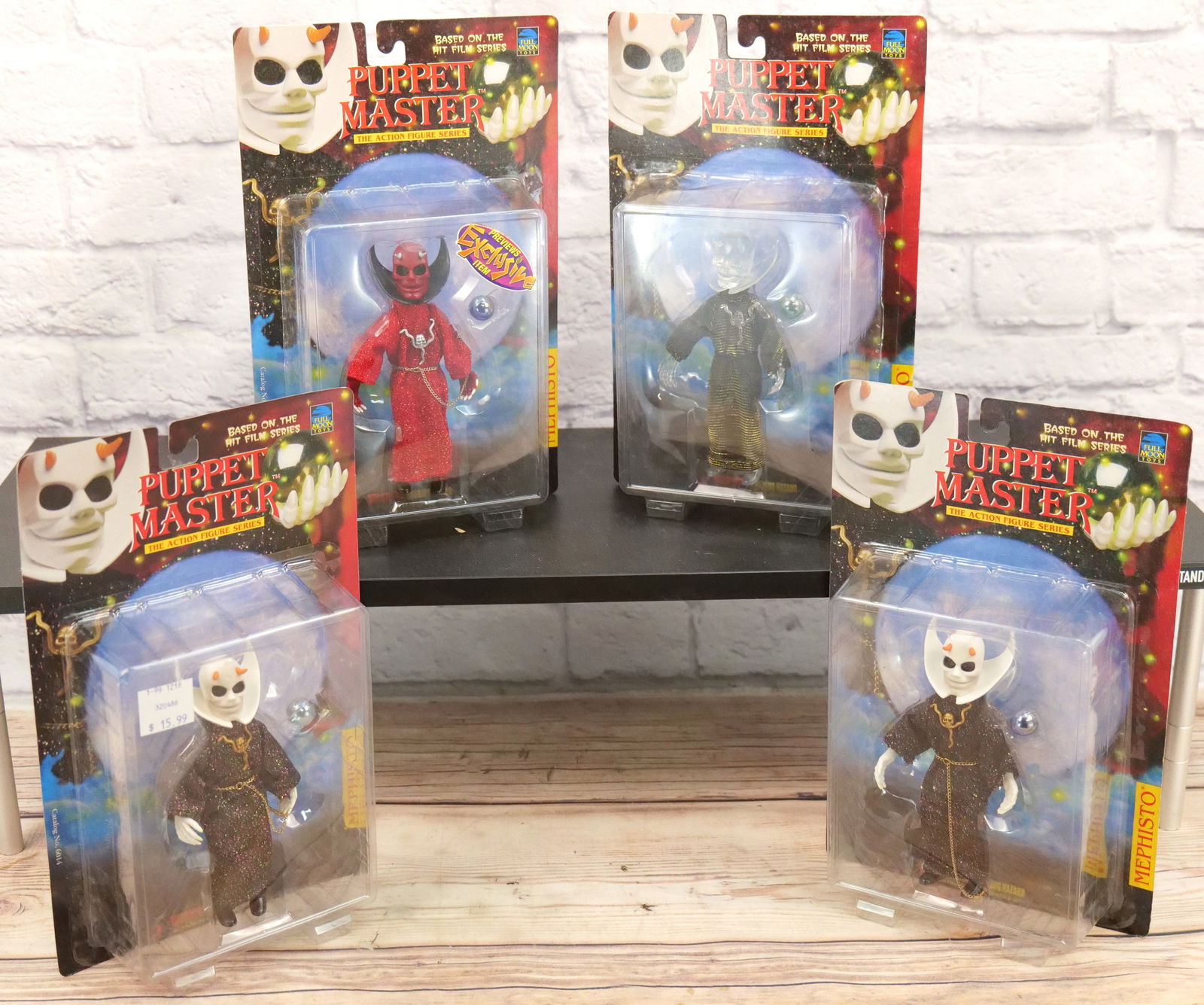 Lot of 4 Puppet Master Mephisto Action Figures (1 of 9)