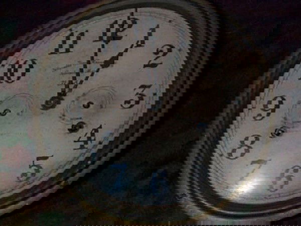 Simplex Time Recorder Company Gardner, Mass USA. Ke: Simplex Time Recorder Company Gardner, Mass USA. Key wind clock with key. NO CASE! Measures 11 1/2" diameter 4 1/2" deep. Hard to wind. Buyer to pay $23.00 shipping and handling to be sent US priority