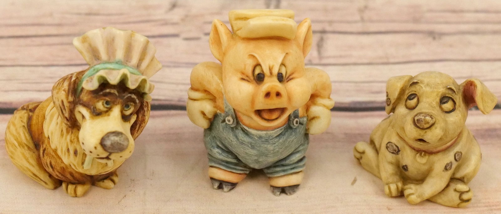 Lot of 3 Disney Harmony Kingdom Figurines (1 of 5)