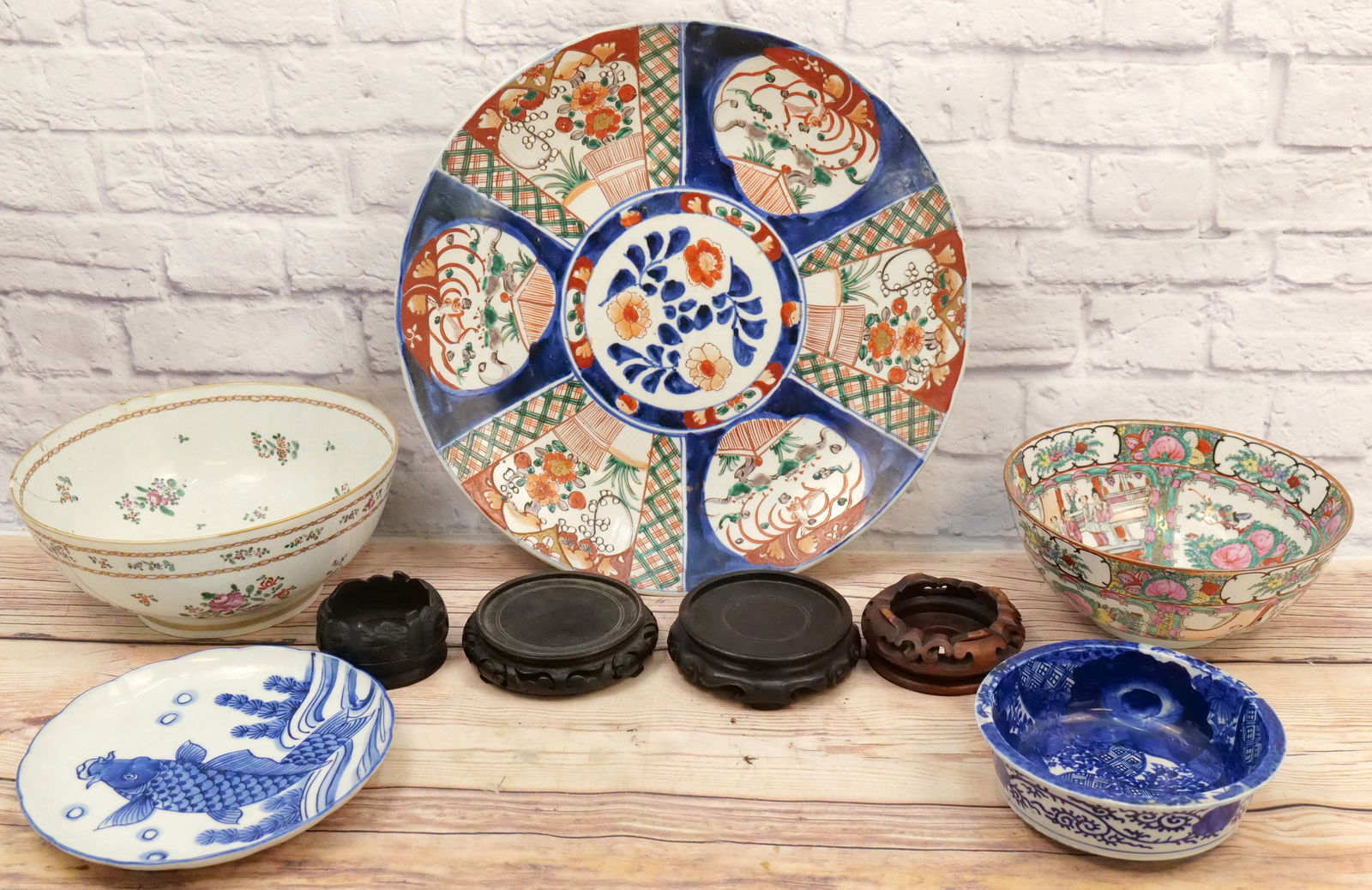 Group Lot of 19th and 20th Century Asian Influenced Items (1 of 11)