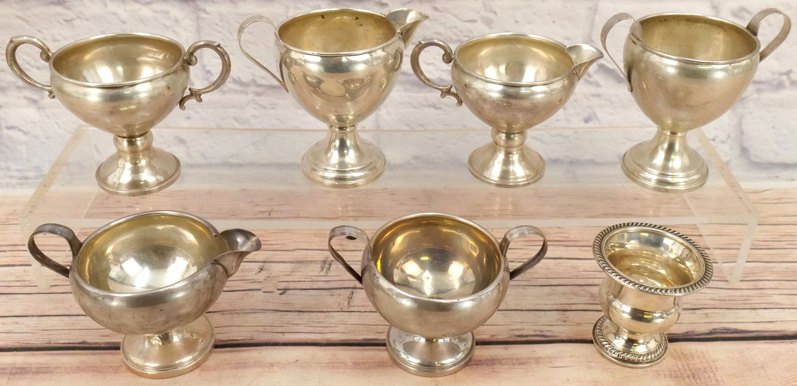 Group Lot of Weighted Sterling Silver (1 of 9)