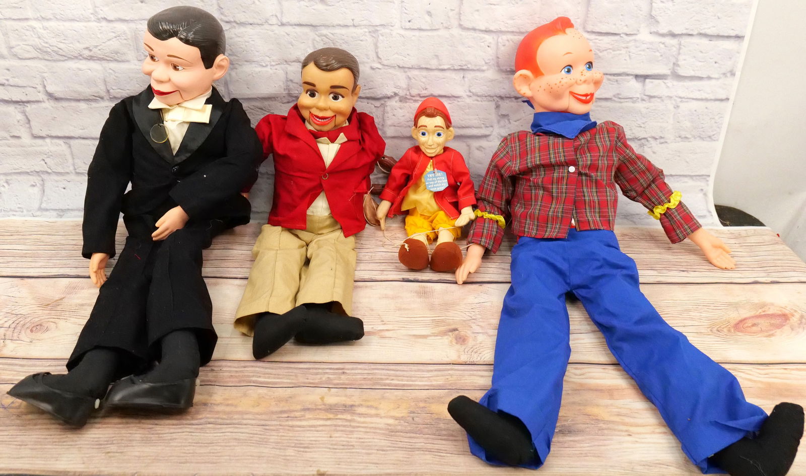 Lot of Ventriloquist Dolls and String Puppet (1 of 7)