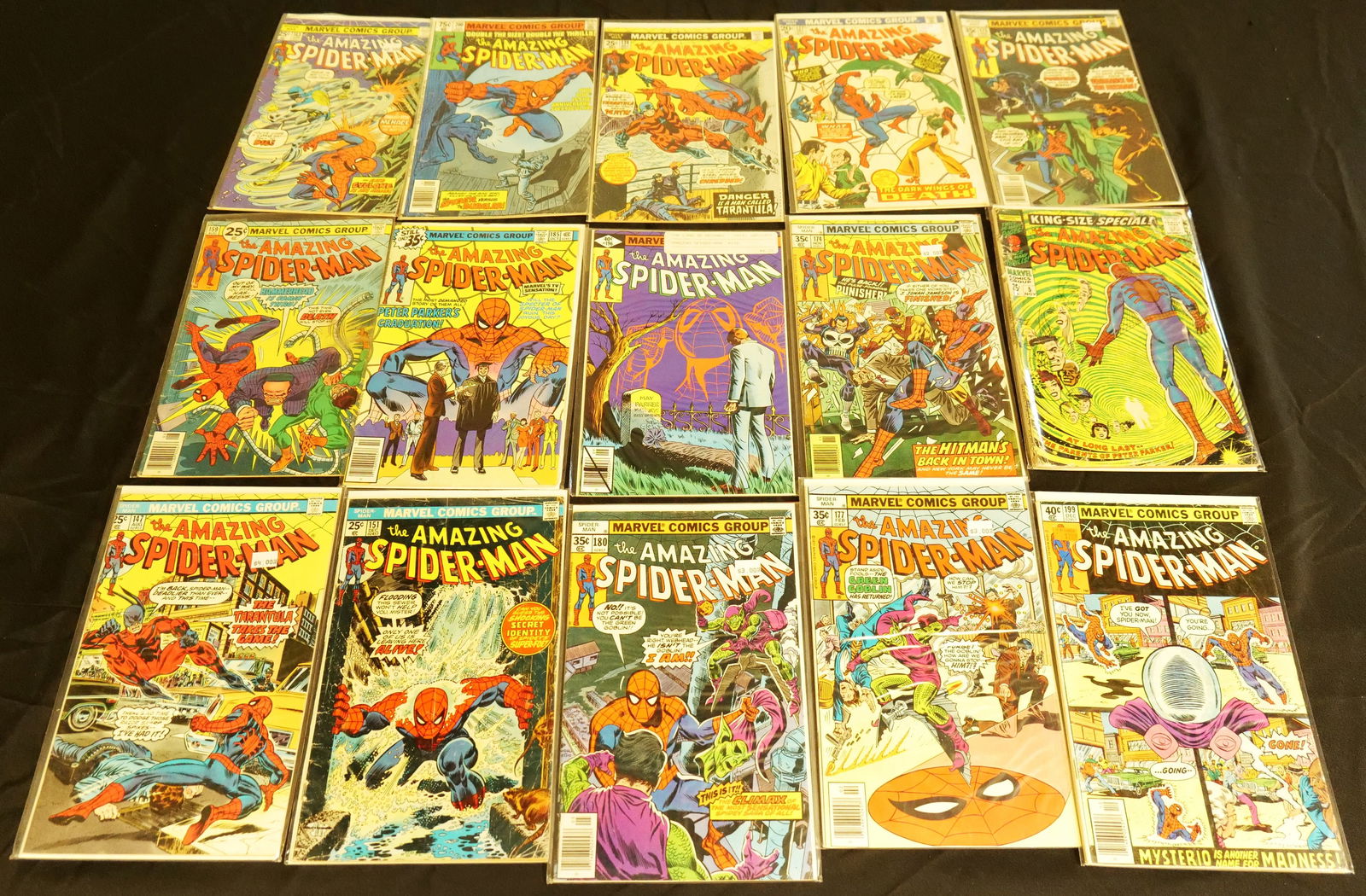 Lot of 15 Bronze Age Amazing Spider-Man Comics (1 of 4)