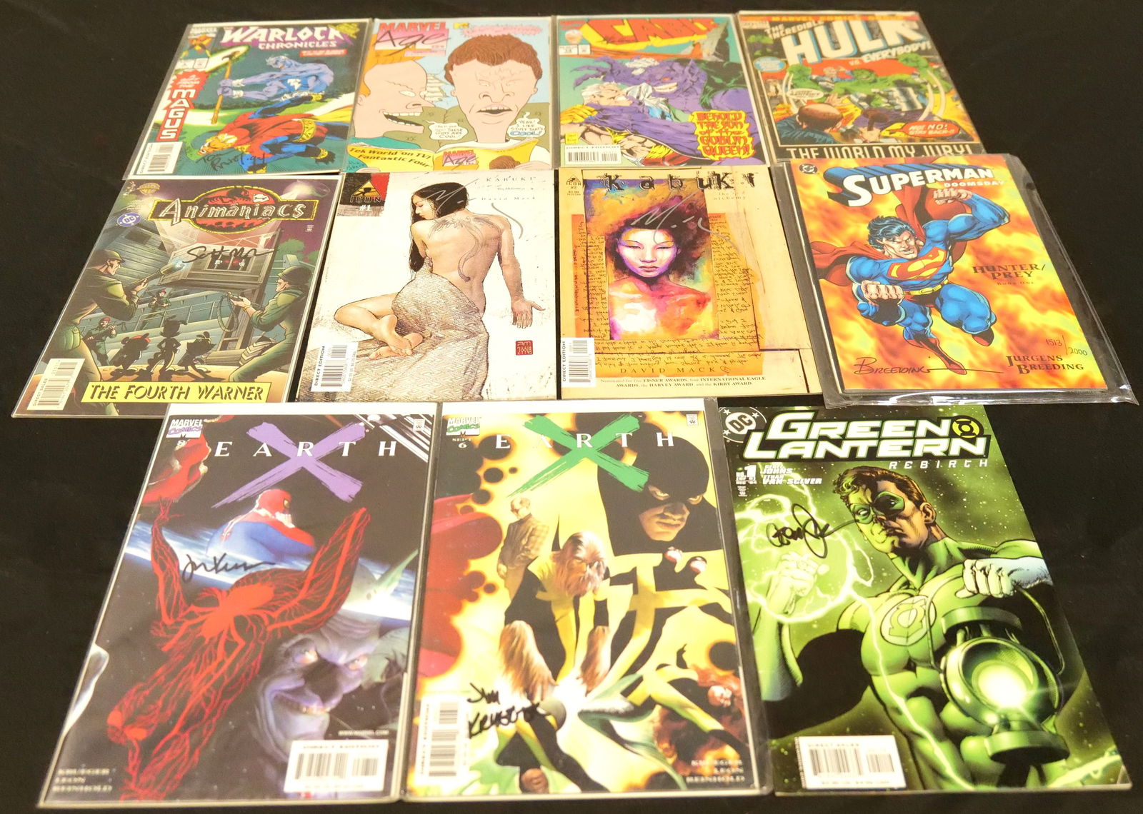 Lot of 10 Signed Comic Books (1 of 18)