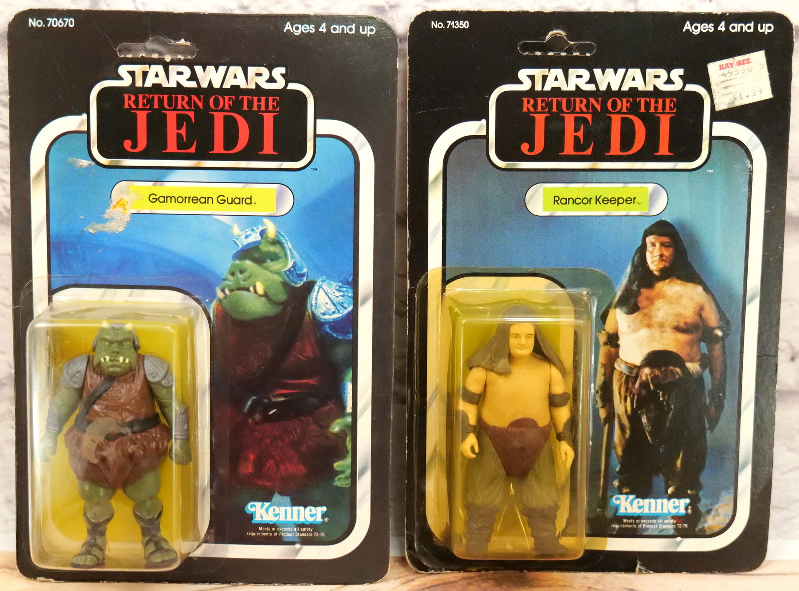 Lot of 2 Kenner ROTJ Return of the Jedi Action Figures (1 of 8)