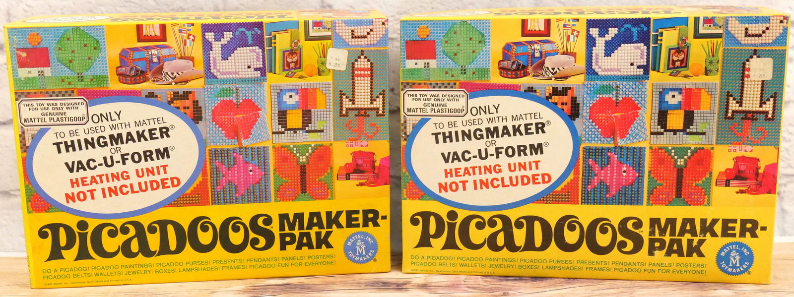 Lot of 2 Picadoos Maker-Pak by Mattel (1 of 11)