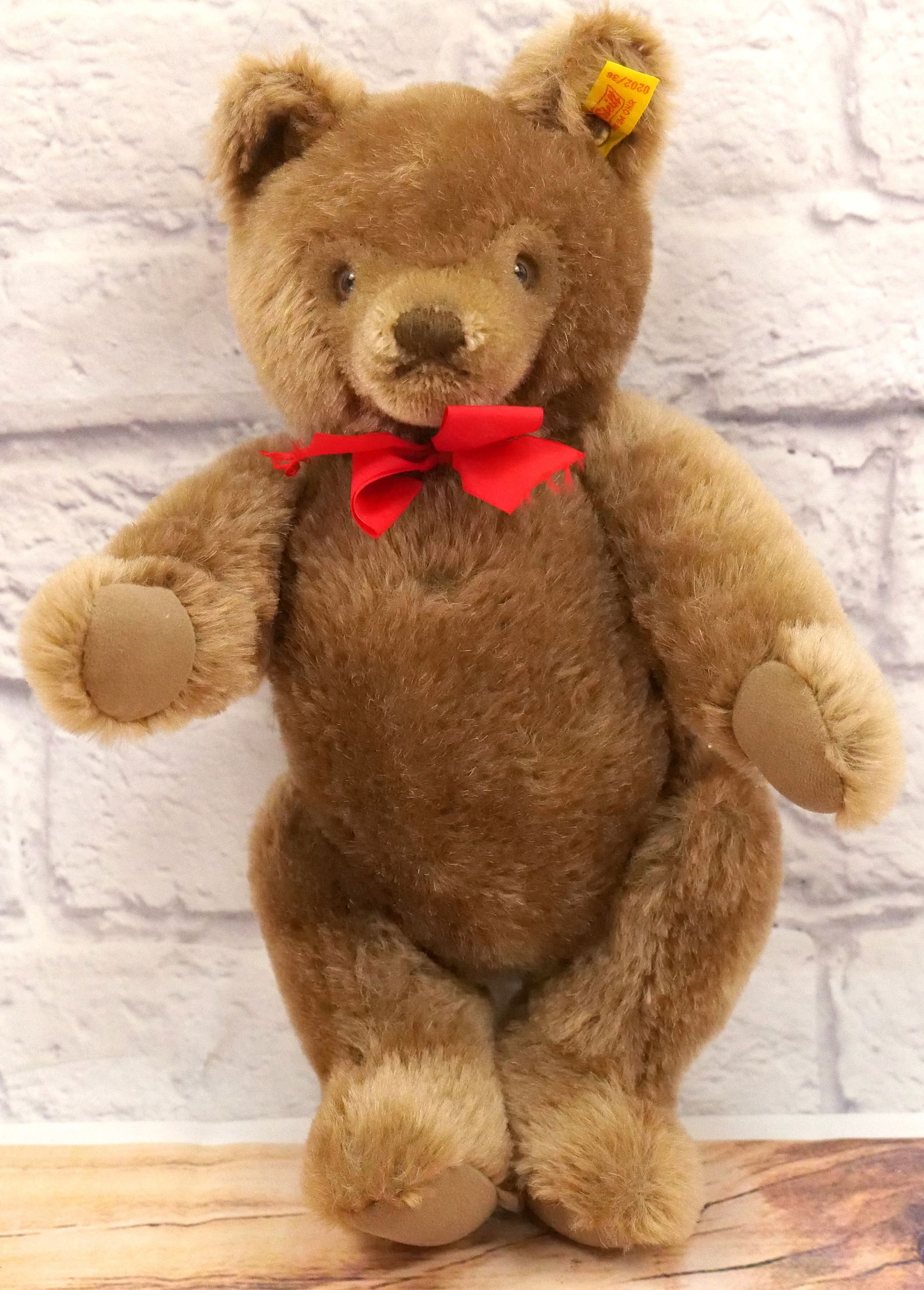 Steiff Jointed Brown Mohair Teddy Bear (1 of 8)