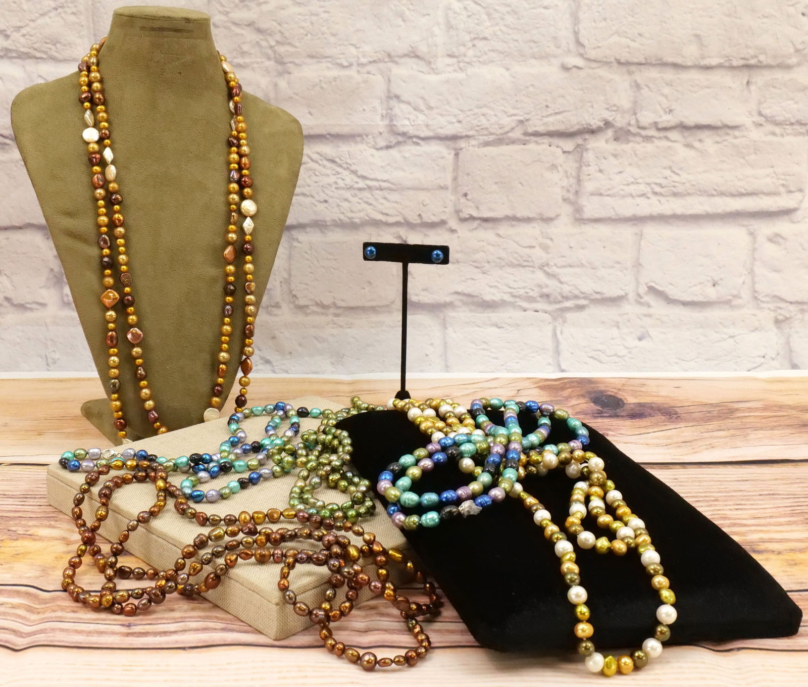 Lot of Earthy Toned Honora Pearl Jewelry (1 of 5)