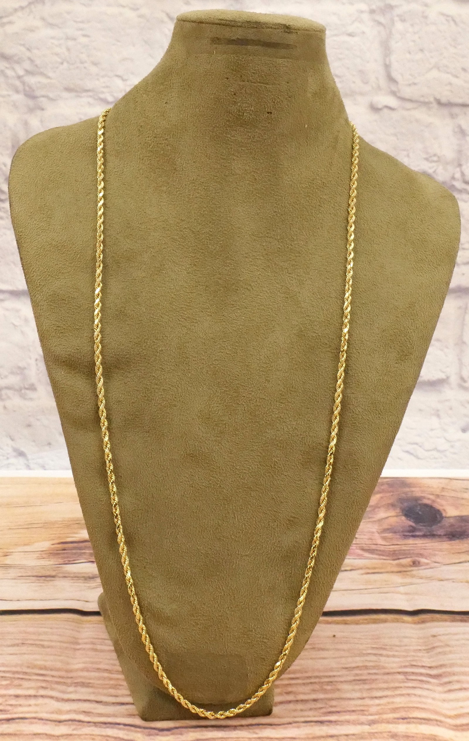 14k Yellow Gold Rope Chain (1 of 4)
