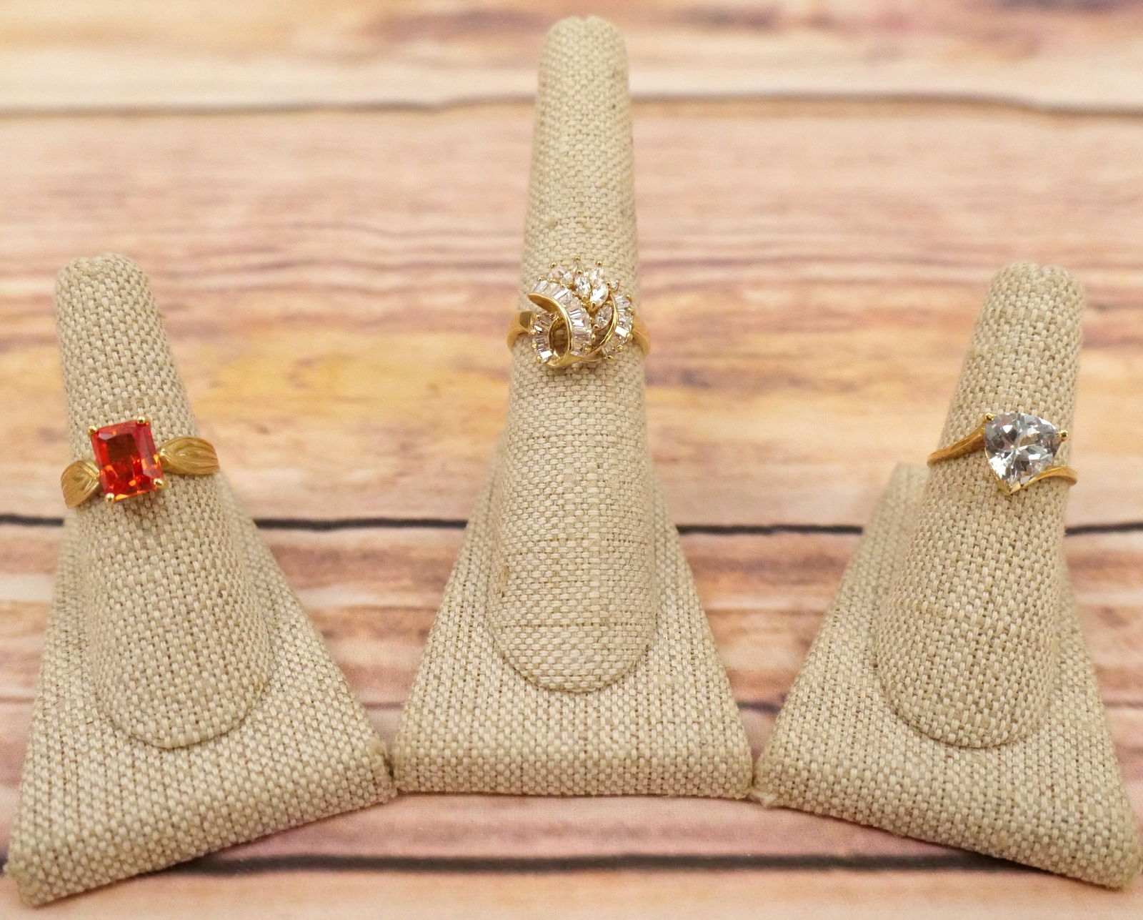 Lot of Three 10k Rings (1 of 19)