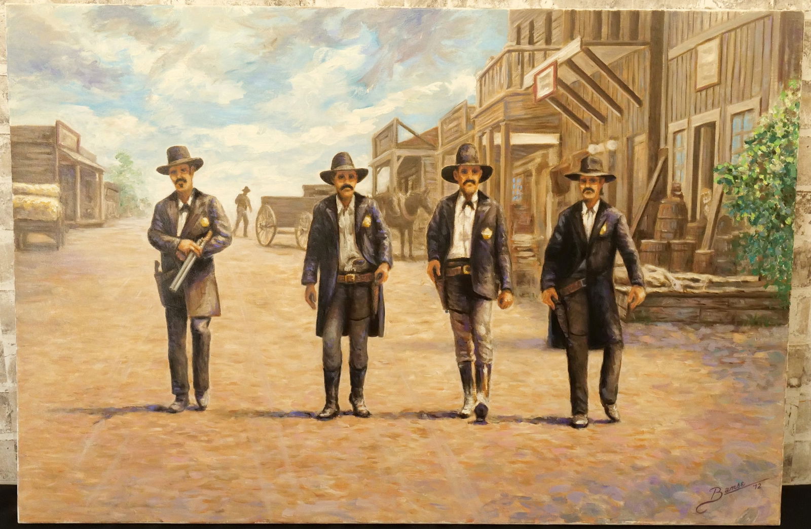 Headin' For a Showdown by Glen Fortune Banse (1 of 8)