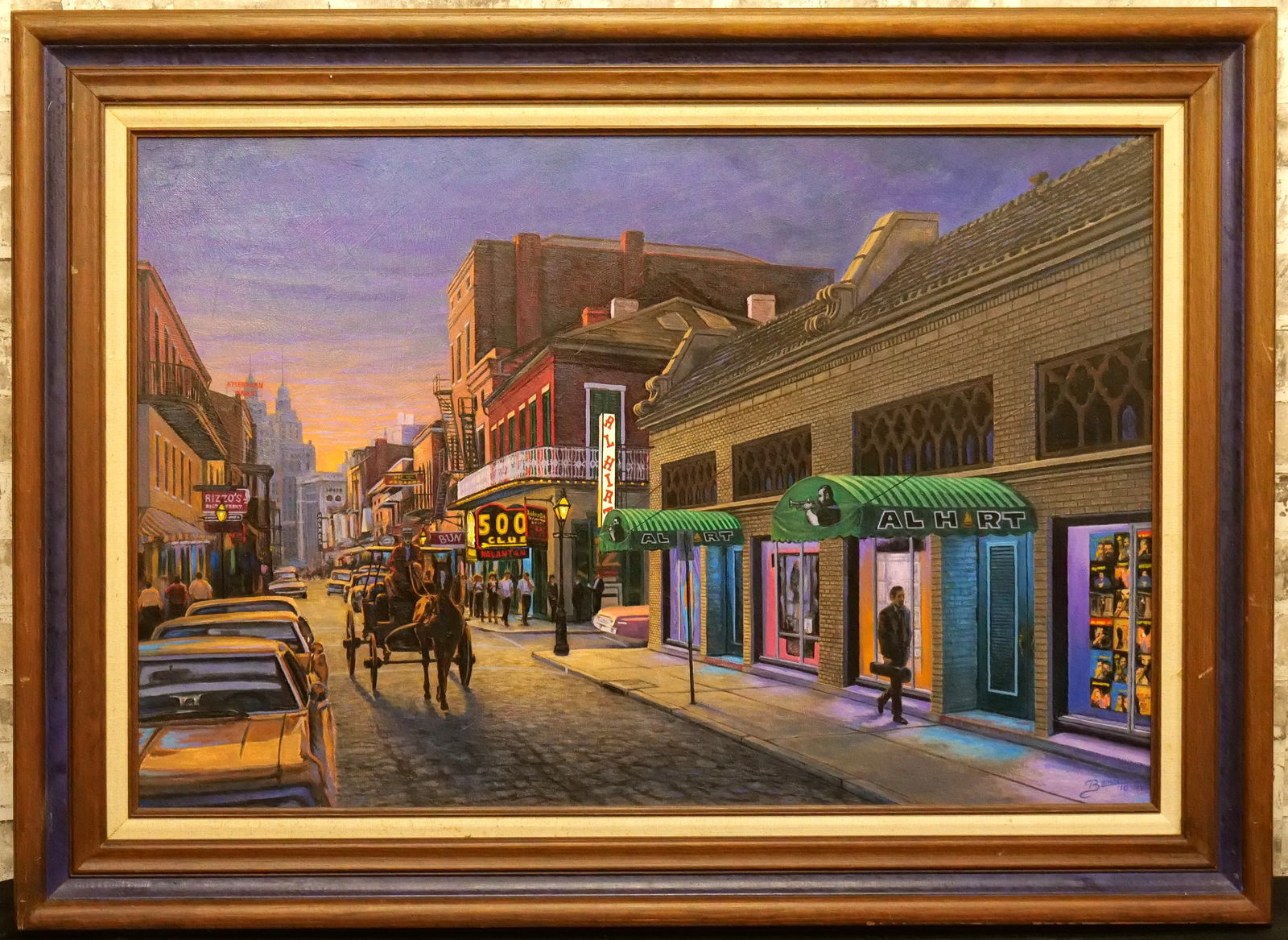 Bourbon Street Circa 1964 by Glen Fortune Banse (1 of 10)