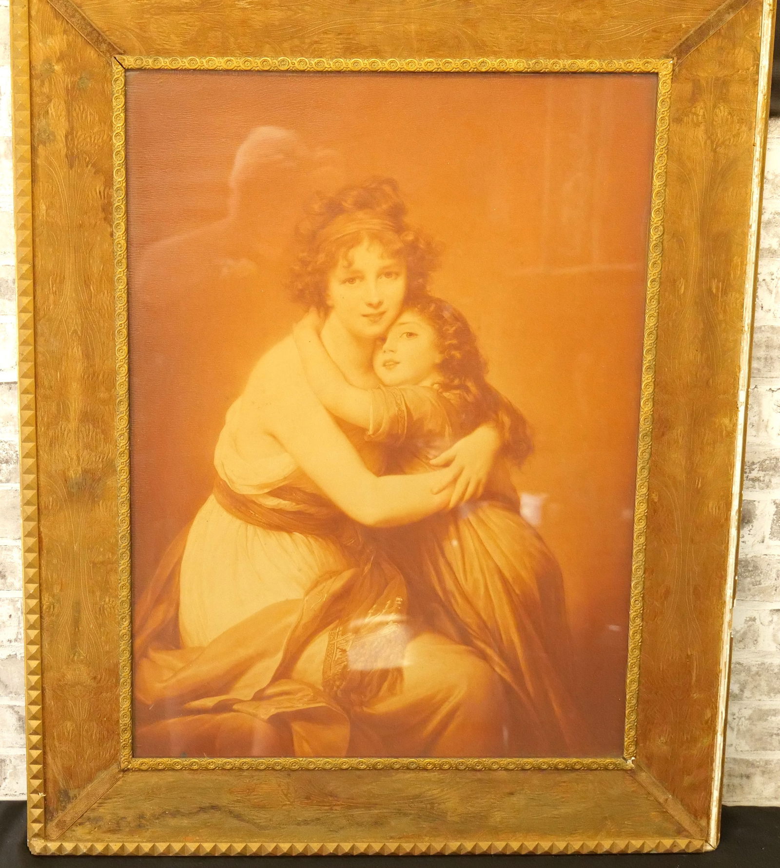 19th Century French Print on Board (1 of 13)