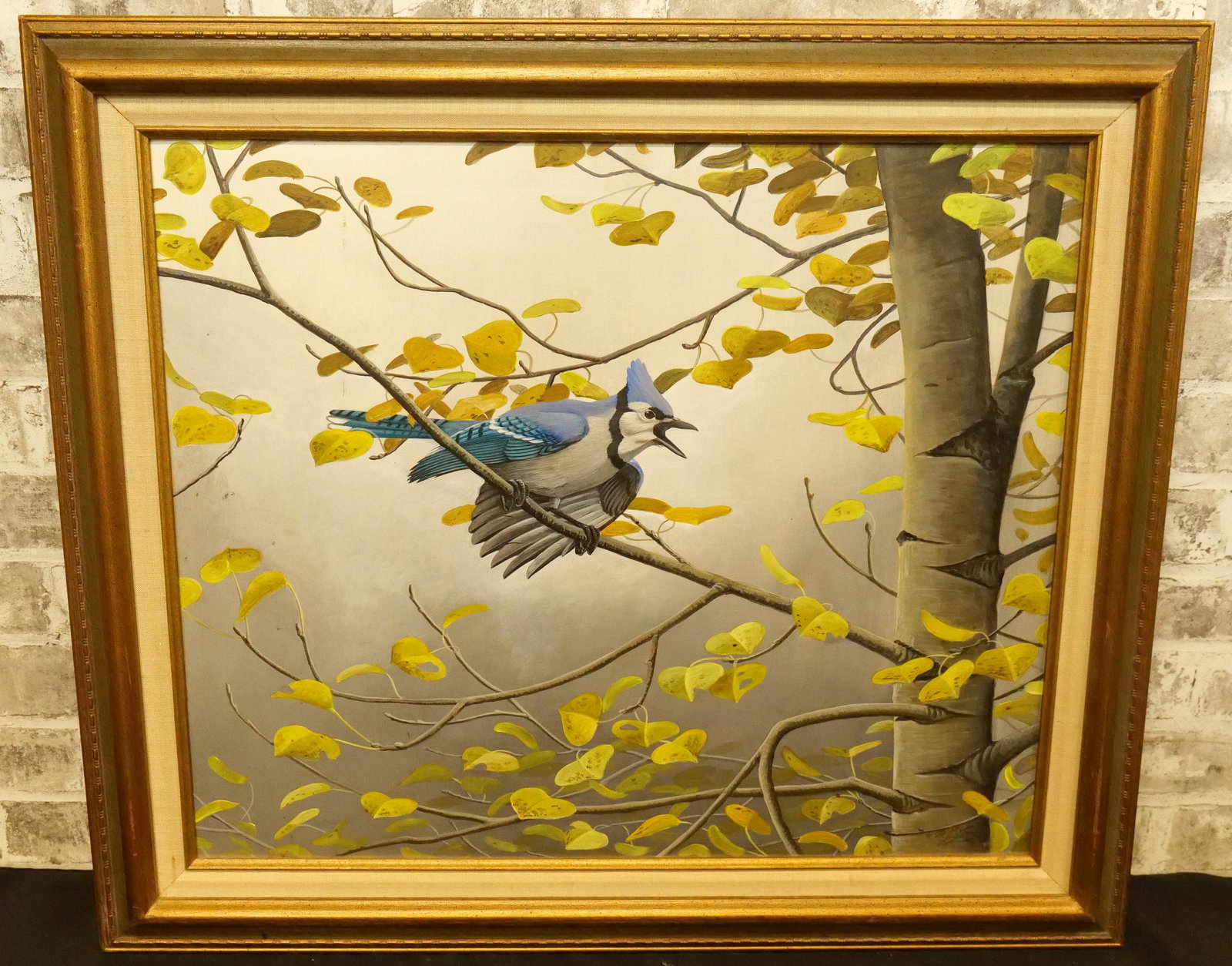 Blue Jay in Autumn by W. Goebel (1 of 7)