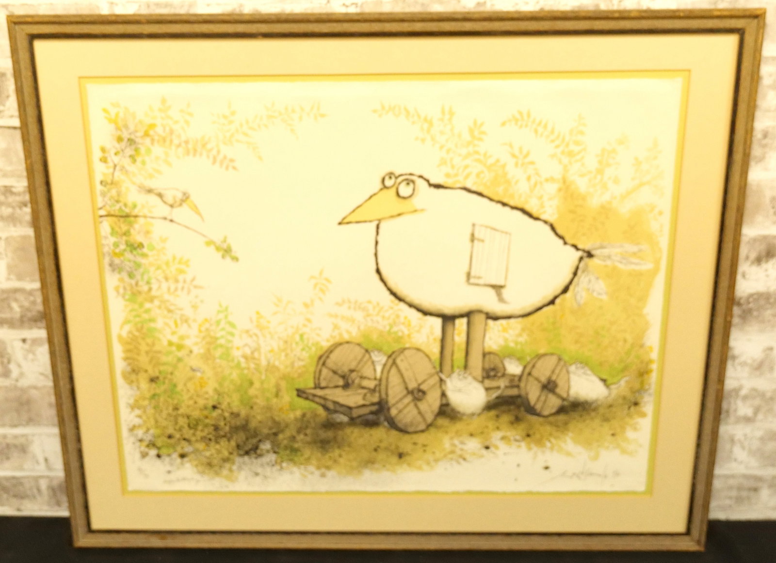 Happy Birthday to You Lithograph by Ronald Searle (1 of 8)